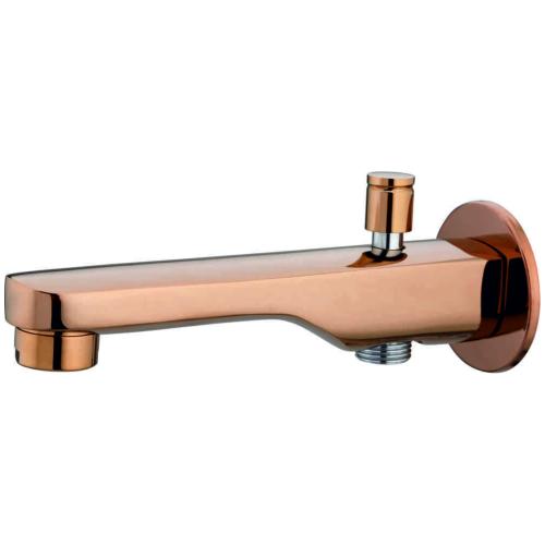 Wall Spout With Tip-Ton For Hand Shower With wall Flange Rose Gold